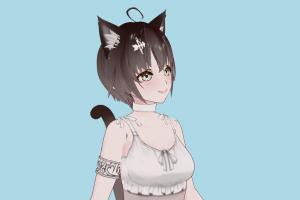 Hentai VRM Girl vrm, vrm models, vrchat, booth, female, girl, female, hentai, characters, animated, rigged